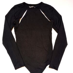 NWOT WOMEN'S A&F BODYSUIT W/CUT OUT SZ S